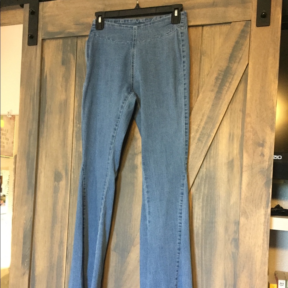 Unbranded Mod Rise Flare Jeans
